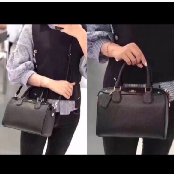 💦🌸coach Bennett 🌸crossbody/Satchel/black - Picture 8 of 8